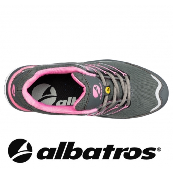 Półbuty ochronne ALBATROS TWIST PINK WNS LOW